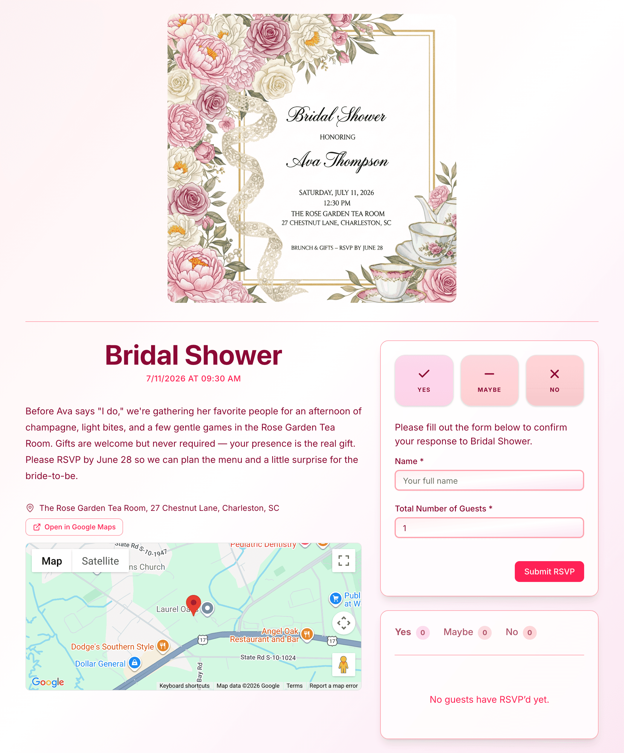 bridal-shower invite preview